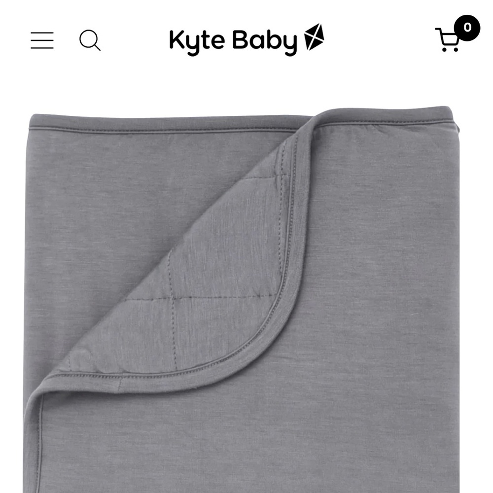 Kyte Baby Blanket - Chrome